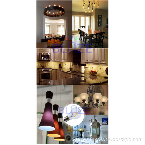 2014 Newest Products 4w Led Light Bulb E27 E26 B22 Custom Filament Bulb